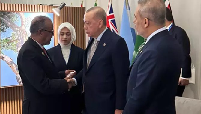 Cumhurbaşkanı Erdoğan, DSÖ Genel Direktörü Ghebreyesus'u kabul etti