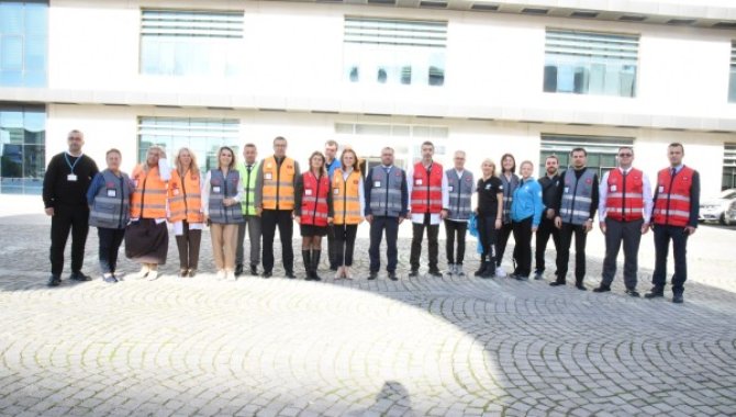 Çanakkale'de kimyasal kaza tatbikatı yapıldı