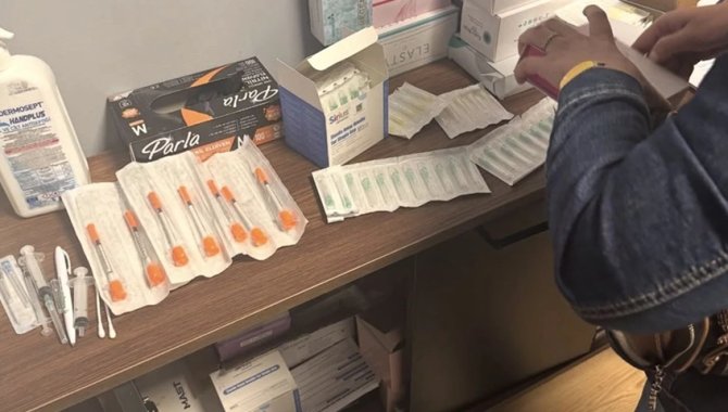 Alanya'da ruhsatsız çalıştırılan güzellik merkezine operasyon