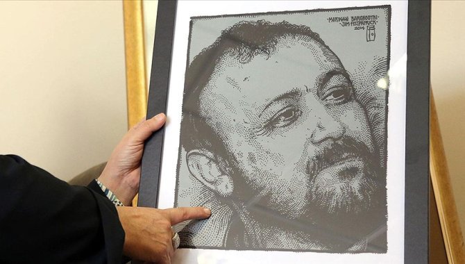 Filistin direnişinin sembol isimi Mervan Bergusi'nin serbest bırakılması için uluslararası kampanya başlatıldı