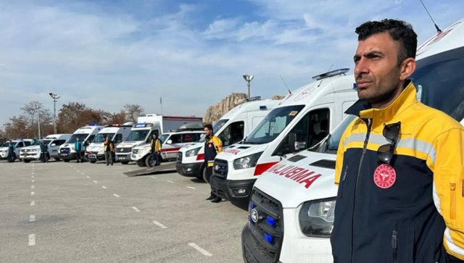 Van'da sağlık ekipleri çetin kış şartlarına hazır