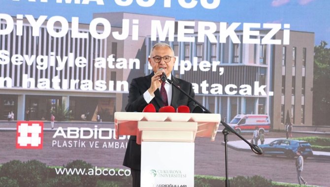 Adana'da hayırsever desteğiyle yaptırılacak kardiyoloji merkezinin temeli atıldı