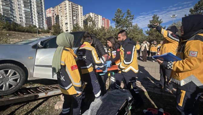 Yozgat'ta iki gün sürecek ambulans rallisi başladı