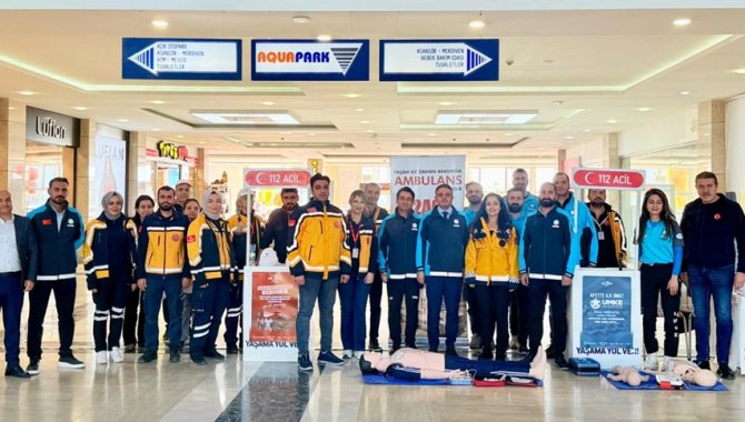 Mardin'de "1-7 Aralık Acil Sağlık Hizmetleri Haftası" kutlandı
