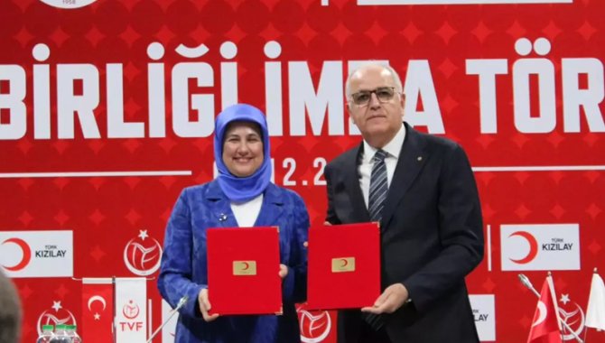 TVF ile Türk Kızılay arasında işbirliği protokolü imzalandı
