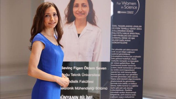 Orta Doğu Teknik Üniversitesi'nden Doç. Dr. Seven'e "Bilim Kadınları İçin" programından ödül