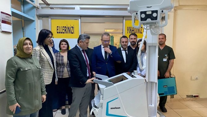 Gaziantep'te mobil dijital röntgen cihazı kullanılmaya başlandı
