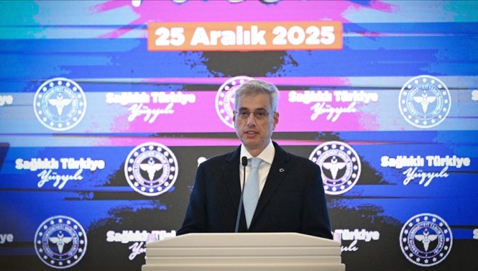 Bakan Memişoğlu, 856 ambulansın sağlık hizmetine alım töreninde konuştu: