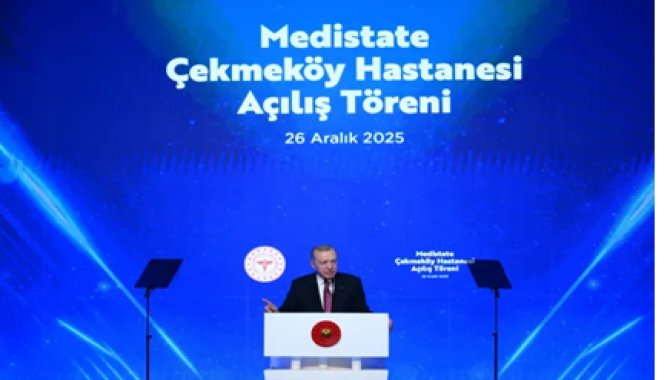 Cumhurbaşkanı Erdoğan, Medistate Çekmeköy Hastanesi Açılış Töreni'nde konuştu: (1)