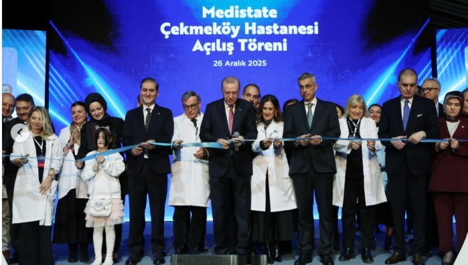 Cumhurbaşkanı Erdoğan, Medistate Çekmeköy Hastanesi Açılış Töreni'nde konuştu: (2)