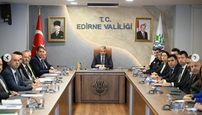 Edirne'de "Bağımlılıkla Mücadele İl Koordinasyon Kurulu Toplantısı" yapıldı