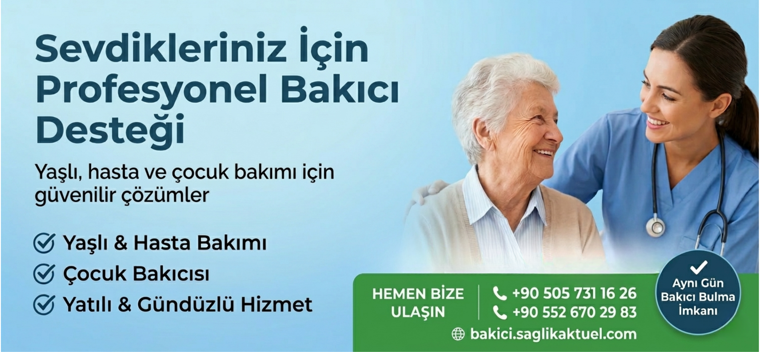 HASTA & YAŞLI BAKICI