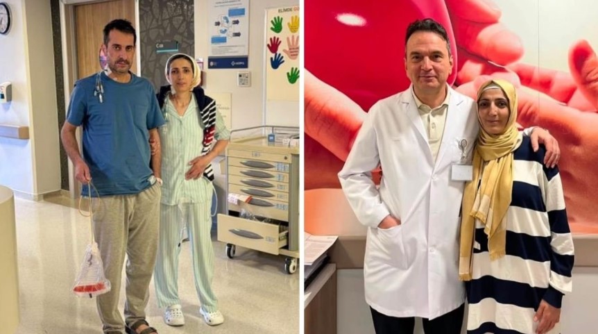 Erzurum’da 19 Yıllık Sevgi Büyüklüğü: Eşine Karaciğerini Bağışlayarak Hayata Tutunmasını Sağladı!