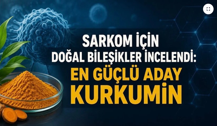 Sarkom Tedavisinde Doğal Bileşiklerin Rolü Araştırıldı: Kurkumin Kanser Hücrelerinde Umut Veriyor!