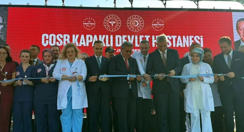 Sağlık ve Sanayi Bakanlığı El Ele Verdi: Çerkezköy OSB Kapaklı Devlet Hastanesi Hizmete Açıldı