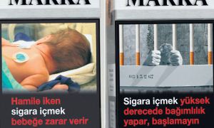 Paketlerdeki uyarı resimleri büyüyor