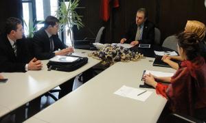 Tıbbi Sekreterler AK Parti milletvekili Prof. Dr. Vural Kavuncu ile görüştü