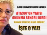 Türkiye'yi sarsan kedi cinayeti sonrası rekor kıran o yazı!