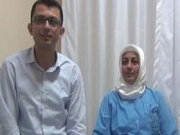 Annesinin hemşire olarak çalıştığı hastaneye doktor oldu