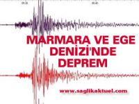 Marmara ve Ege Denizi'nde 6.7 büyüklüğünde deprem