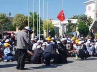 Türk Sağlık-Sen üyelerinden çalışma saati eylemi