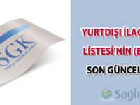 Yurtdışı İlaç Fiyat Listesi’nin (Ek-4/C) Son Güncel Hali-21.04.2015