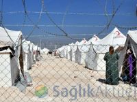 Çadırda kalan Suriyeliler sağlık kontrolünden geçirildi