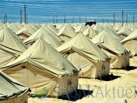 Fişabur'a 20 bin kişilik çadır kent