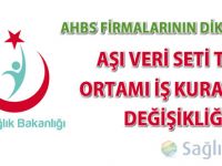 Aşı Veri Seti Test Ortamı İş kuralları Değişikliği