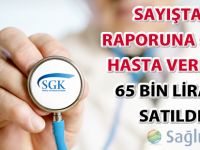 Hasta verilerini 65 bin liraya satmışlar