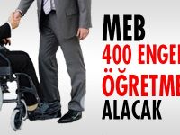 MEB, 400 engelli öğretmen alacak