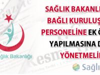 Sağlık personelinin ek ödeme yönetmeliği yayımlandı