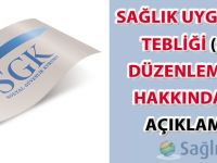 SUT düzenlemeleri hakkında SGK açıklaması