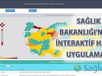 Sağlık Bakanlığı'ndan interaktif harita uygulaması