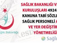Sağlık Personeli Atama ve Yer Değiştirme Yönetmeliği