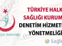 Türkiye Halk Sağlığı Kurumu Denetim Hizmetleri Yönetmeliği