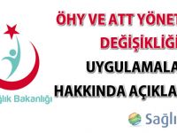 ÖHY ve ATT Yönetmelik Değişikliği Uygulamaları-23.03.2015