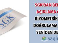 SGK'dan beklenen açıklama geldi: Biyometrik Kimlik Doğrulama Sistemi yeniden devrede