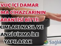 Garantisi biten Avuç içi damar okuma cihazlarının bakımları nasıl yapılacak?