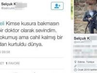 PKK'nın meslektaşını öldürmesine 'sevinen' doktora uzaklaştırma