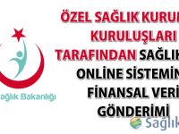 Özel Sağlık Kurum ve Kuruluşları tarafından Sağlık-Net Online Sistemine Finansal Veri Gönderimi