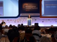 Bakan Müezzinoğlu, Dünya Kanser Liderleri Zirvesi'ne katıldı