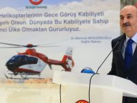 Müezzinoğlu, Gece Görüşlü Ambulans Helikopterleri Tanıttı