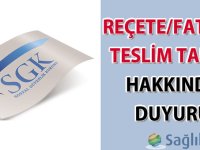 SGK fatura teslim süresi uzatıldı-06.07.2022