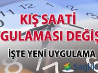 Kış saati uygulaması yürürlükten kaldırıldı