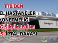 TTB'den Özel Hastaneler Yönetmeliği değişikliklerine karşı iptal davası