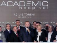 Cumhurbaşkanı Erdoğan Academic Hospital'ın açılışını yaptı