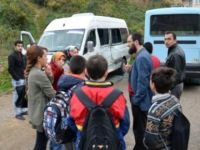 Öğrenci servisi ile halk otobüsü çarpıştı: 18 yaralı