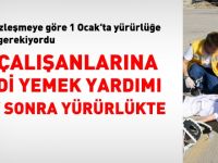 112 çalışanlarına 'nakdi yemek yardımı' yürürlüğe girdi