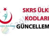 SKRS ülke kodları güncellemesi